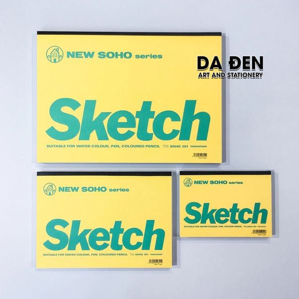 Sổ New Soho Sketchbook Maruman Đa Dụng