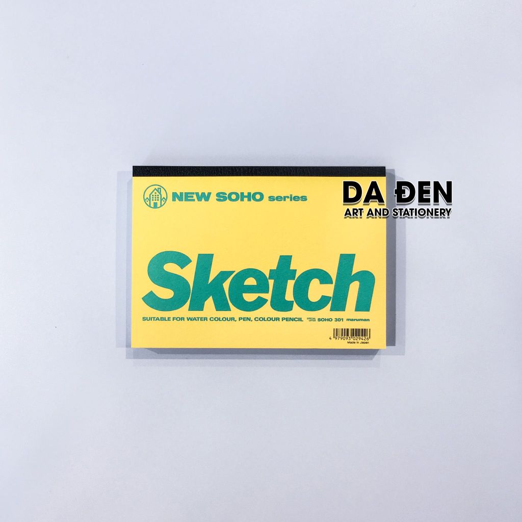 Sổ New Soho Sketchbook Maruman Đa Dụng