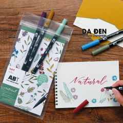 Bộ Tombow Dual Brush ABT 6 Bút Trong Túi Zip