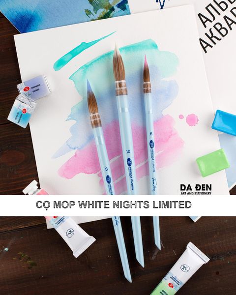 Cọ Mop White Nights Limited Lông Chồn Mix Synthetic