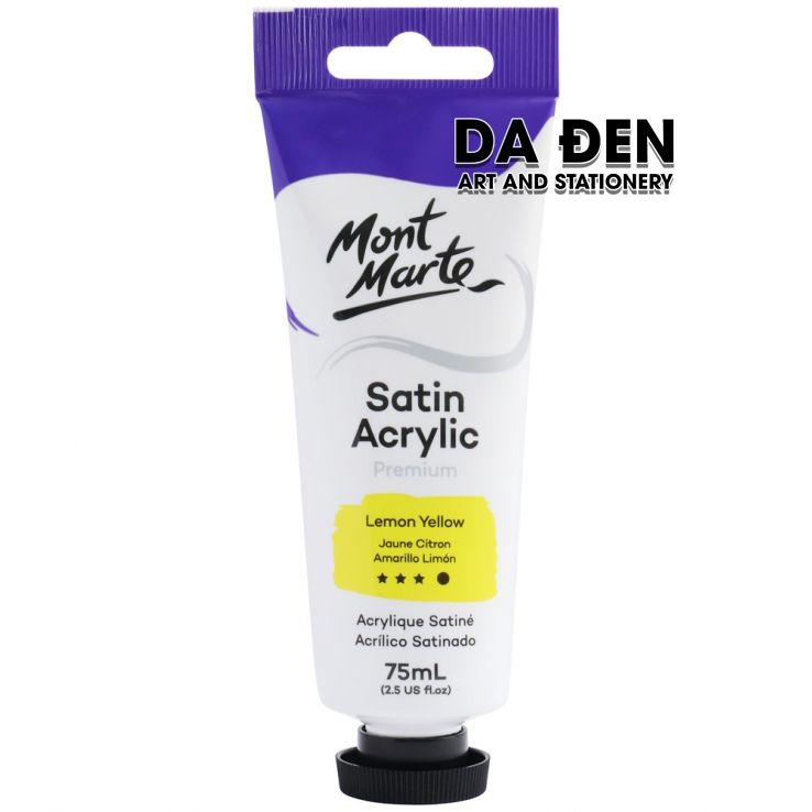 Màu Acrylic Satin Mont Marte Cao Cấp 75ml