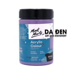 Màu Acrylic 300ml Signature Mont Marte (48 Màu Lẻ)