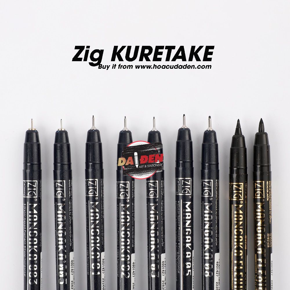 Bút Line Kuretake Zig Kháng Nước