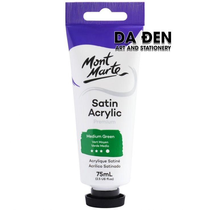 Màu Acrylic Satin Mont Marte Cao Cấp 75ml