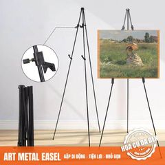 [DA ĐEN] Giá Vẽ Amazone Art Metal Easel