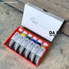 Màu Nước Shinhan Art PWC Artist TINT Set A  6 Tube