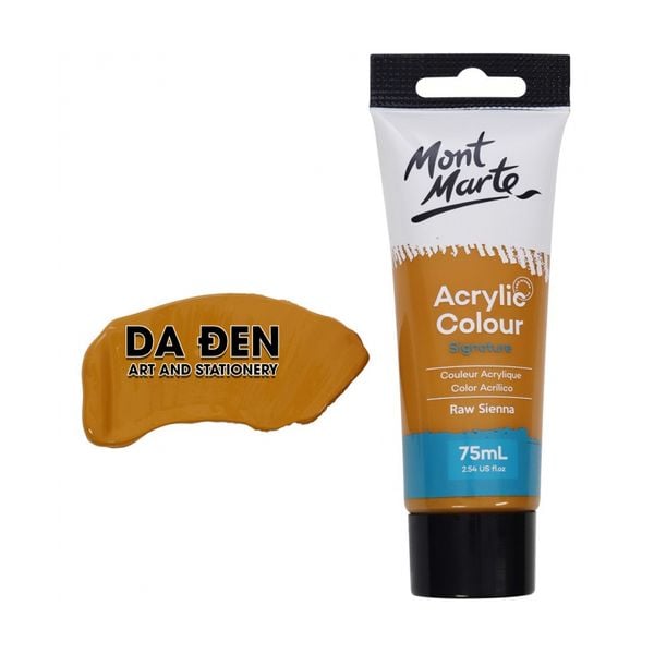 Mont Marte Acrylic Colour 75ml (2.54oz) - Raw Sienna