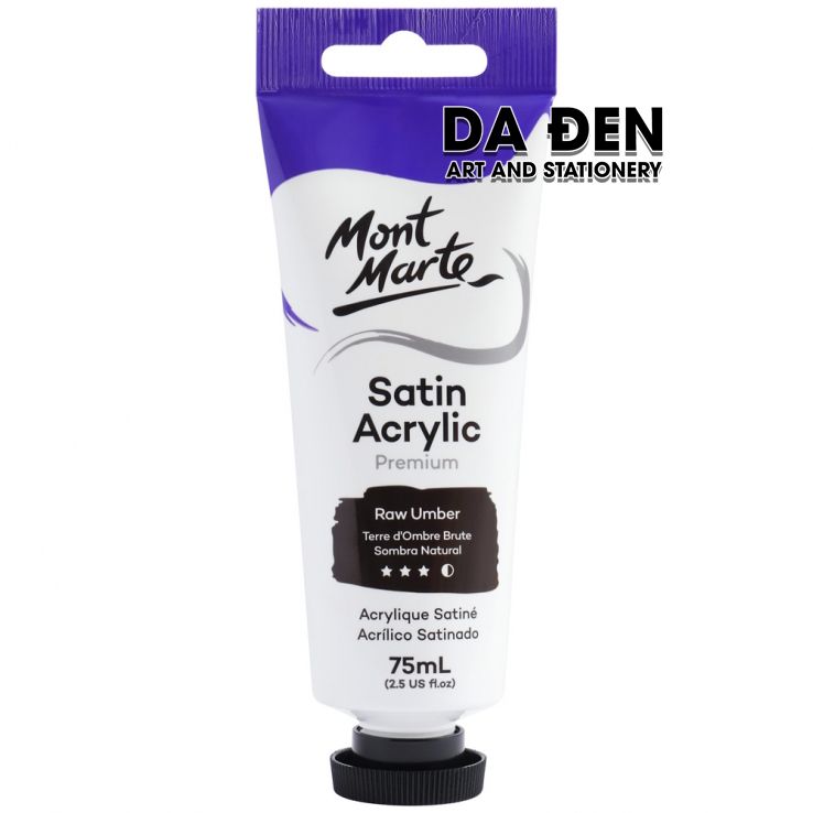 Màu Acrylic Satin Mont Marte Cao Cấp 75ml