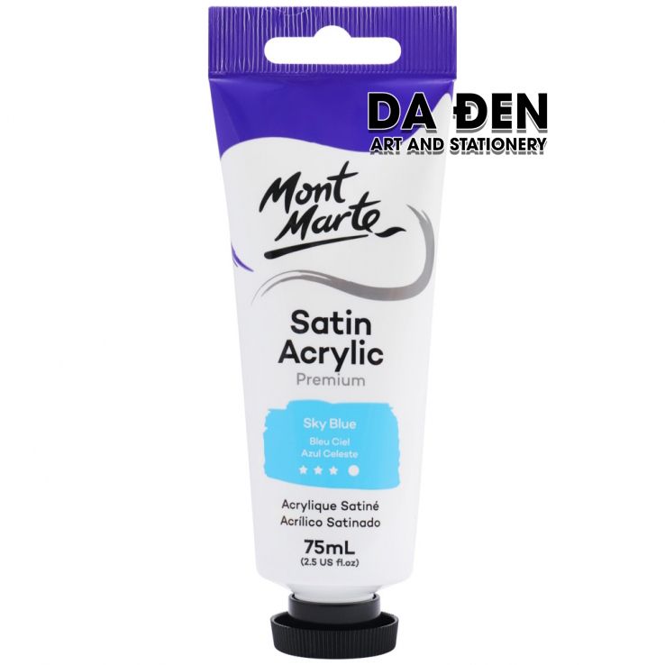 Màu Acrylic Satin Mont Marte Cao Cấp 75ml