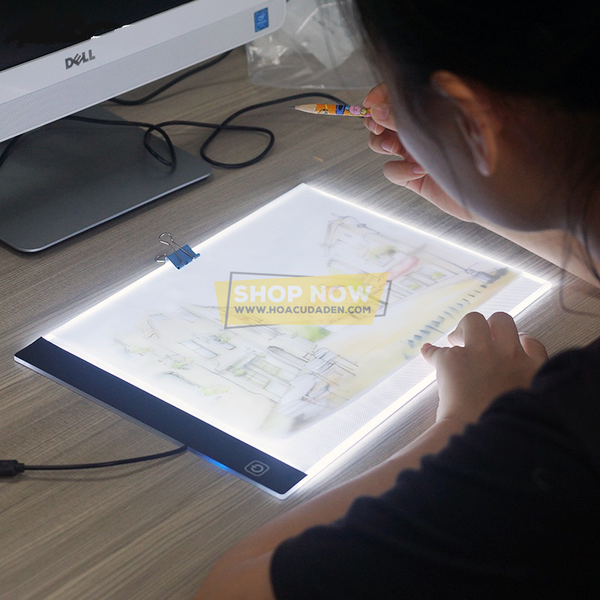 Bảng Sáng Light Box Khổ A4 tùy chỉnh cấp độ sáng