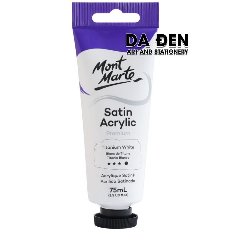 Màu Acrylic Satin Mont Marte Cao Cấp 75ml