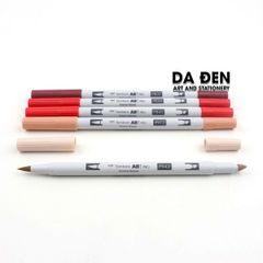 Bộ 5 Bút Dual Marker Tombow ABT Pro - Red Tones