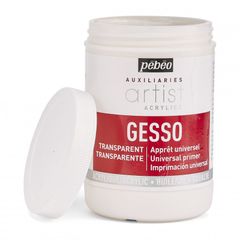 PEBEO Gesso Transparent Artist Sơn Lót Nền Cao Cấp