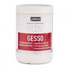 PEBEO Gesso Transparent Artist Sơn Lót Nền Cao Cấp