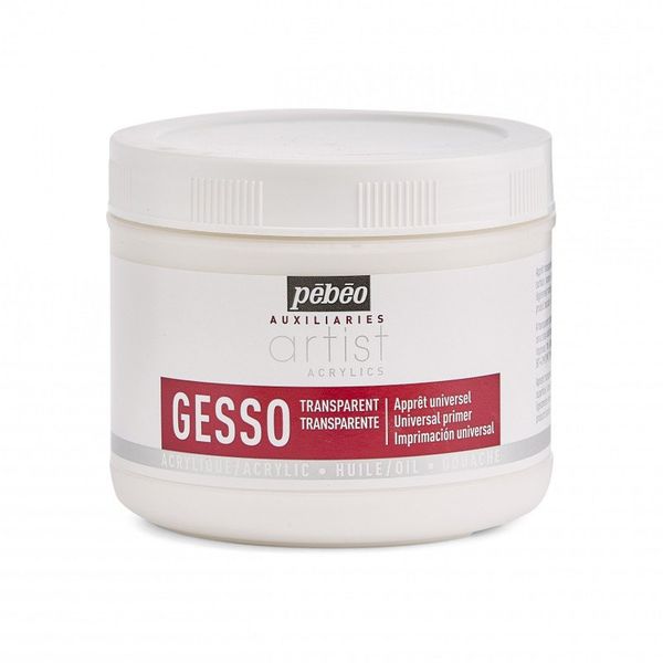 PEBEO Gesso Transparent Artist Sơn Lót Nền Cao Cấp