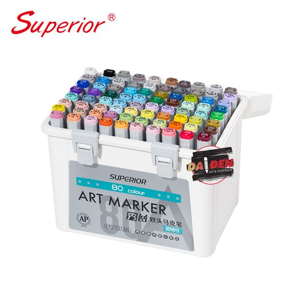 Bút Marker Superior Brush 1314A 40/80 Màu