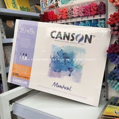 Sổ Vẽ Màu Nước Canson Montval A3 300gsm