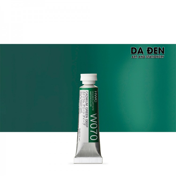 Màu Nước Holbein Artist 5ml : CADMIUM GREEN DEEP W070 - C