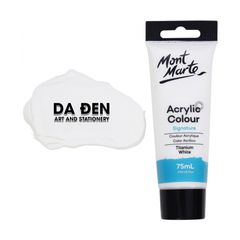 Mont Marte Acrylic Colour 75ml (2.54oz) - Titanium White