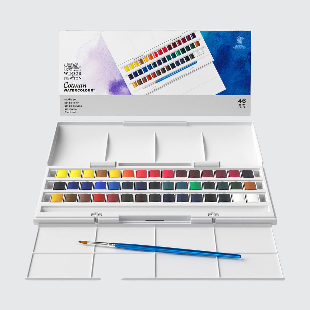 Màu nước Winsor & Newton Cotman 45 Màu