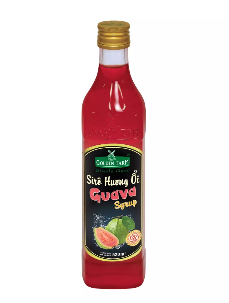 Sirô Golder Farm Ổi 520 ml