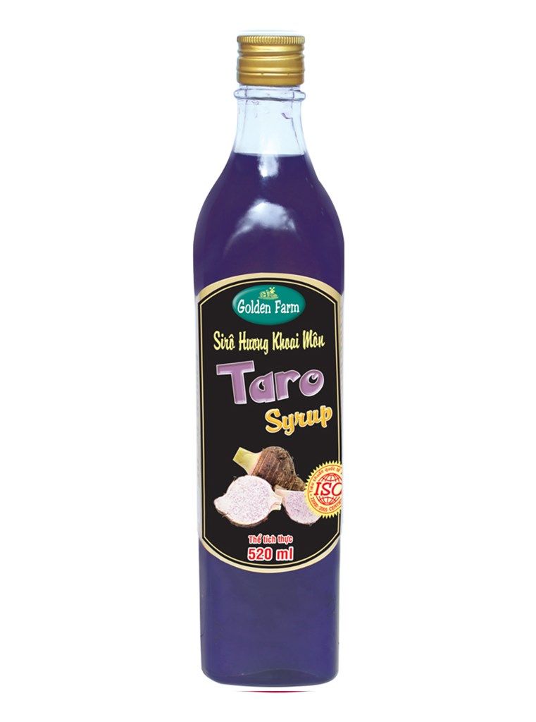 Sirô Golden Farm Khoai Môn 520 ml