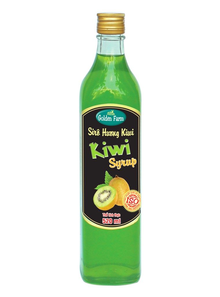 Sirô Golden Farm Kiwi 520 ml