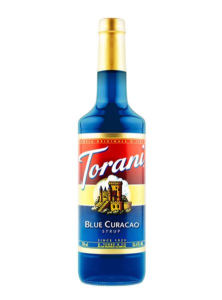 Sirô Torani Blue Curacao Vỏ Cam( mua 12 chai giảm 6k/ 1 chai) Có thể mix mùi