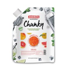 Mứt trái cây Chunky Andros vị Bưởi đỏ & Yuzu