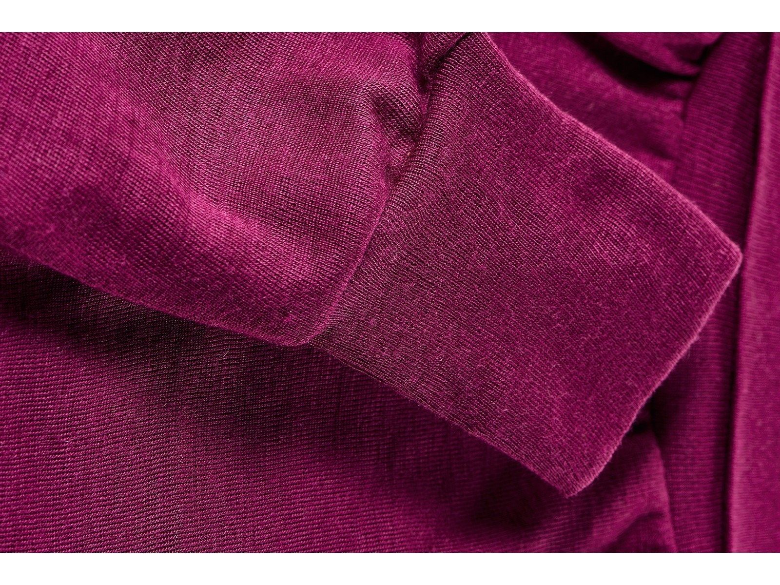 ENGEL Quần jogger lưng cao 70% Merino wool 30% silk Orchid
