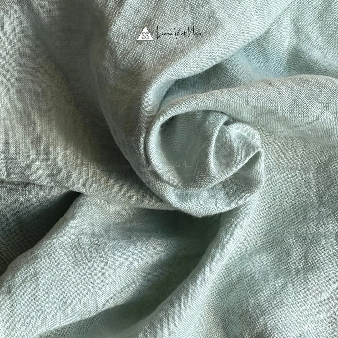 Bedding Linen Pháp Mint | European Flax Bedding | CHOI SEWING