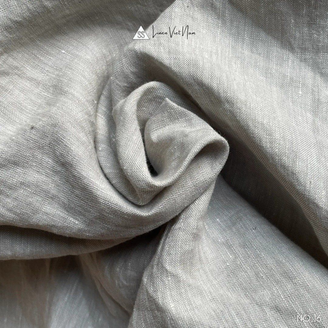 Bedding Linen Pháp Grey | European Flax Bedding | CHOI SEWING