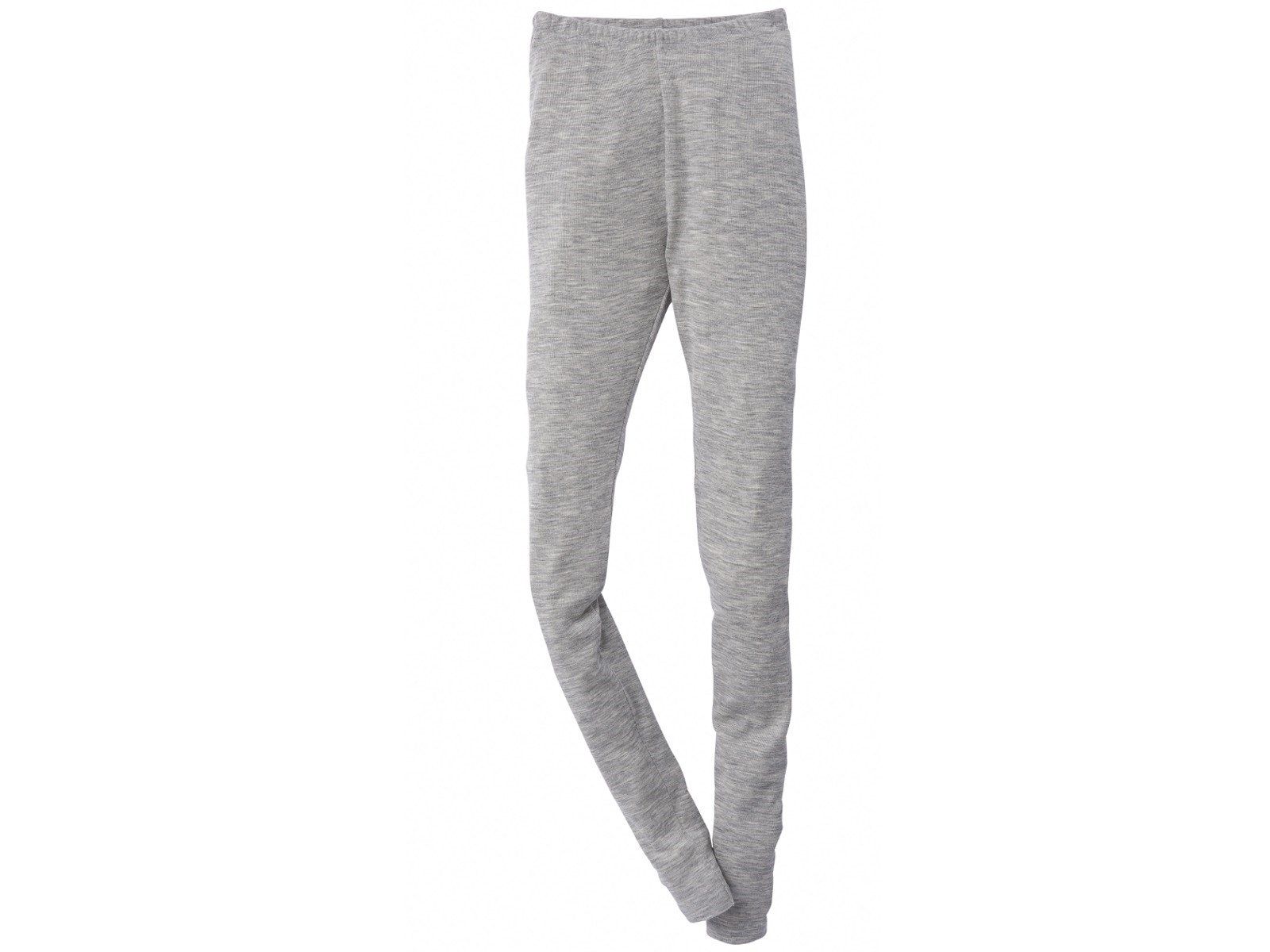 ENGEL Quần legging phụ nữ 70% Merino wool 30% Silk Light grey