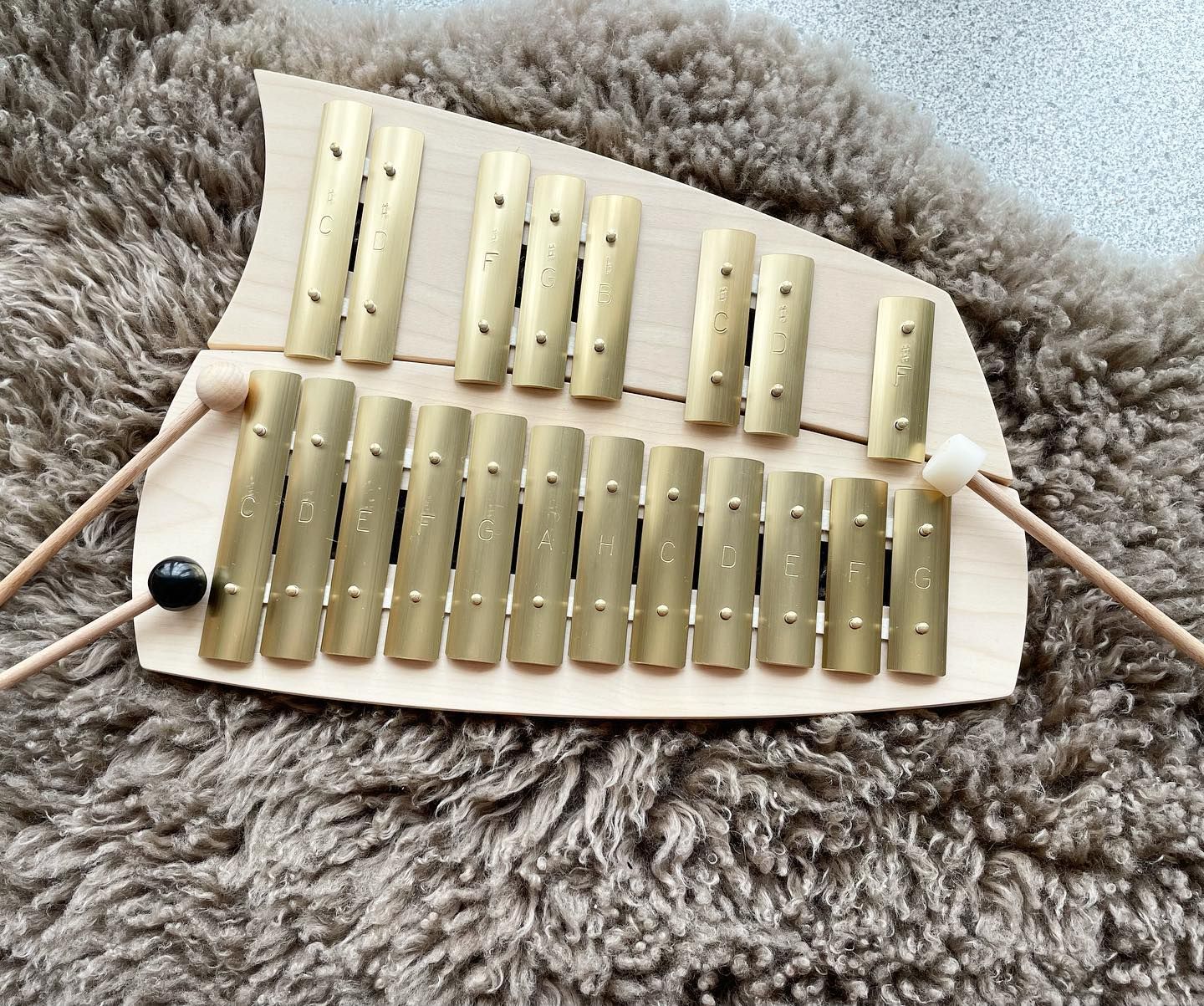Đàn gõ Glockenspiel 12 note 440Hz | AURIS | NHẠC CỤ