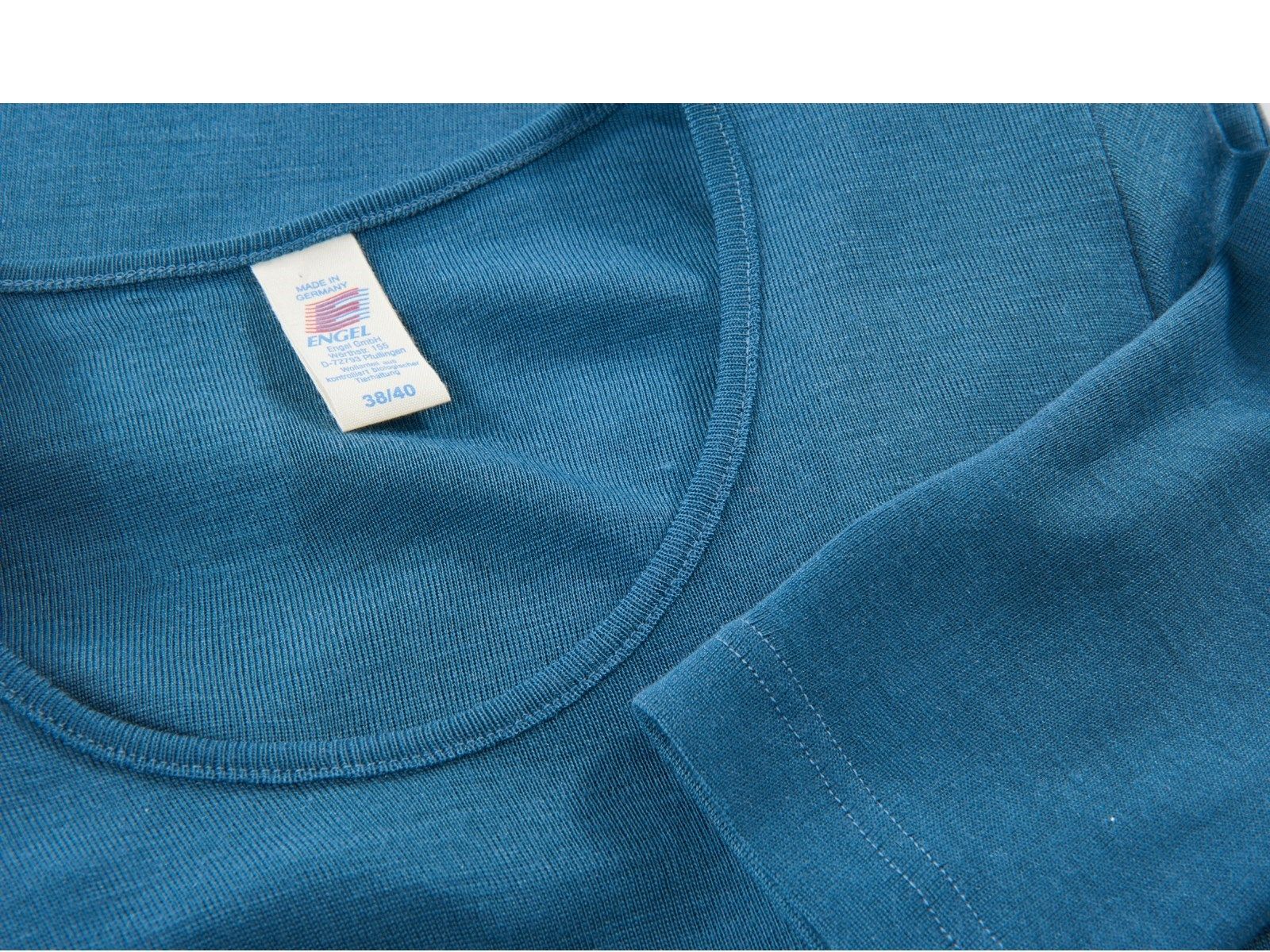 ENGEL Áo dài tay phụ nữ 70% Merino wool 30% Silk Atlantic