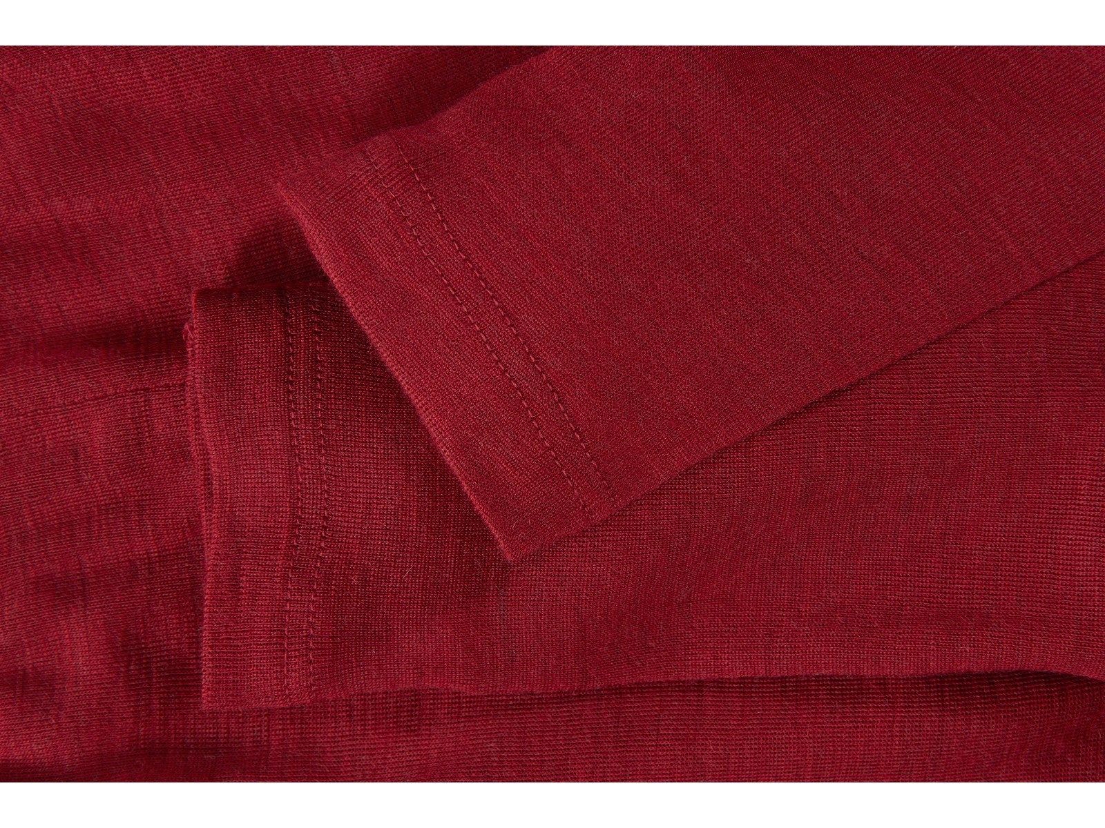 ENGEL Quần legging 100% Merino wool Red melange