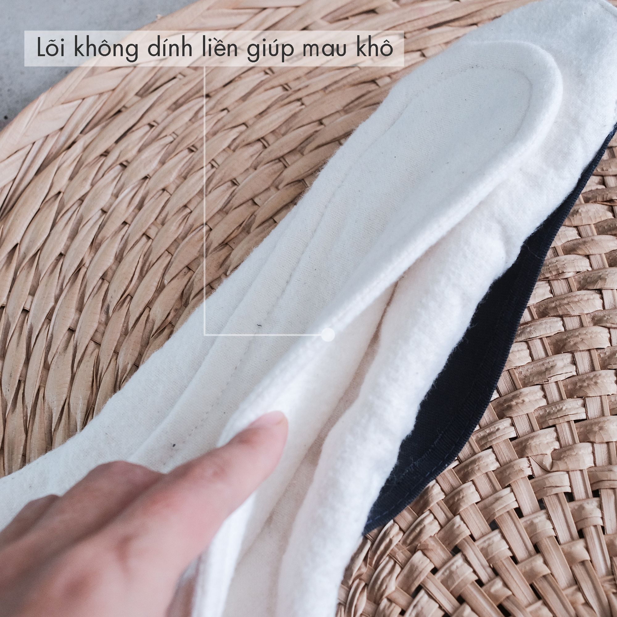 BVS vải hữu cơ 5 giọt | Night pad | Heavy flow | CHOI SEWING | PRE-ORDER