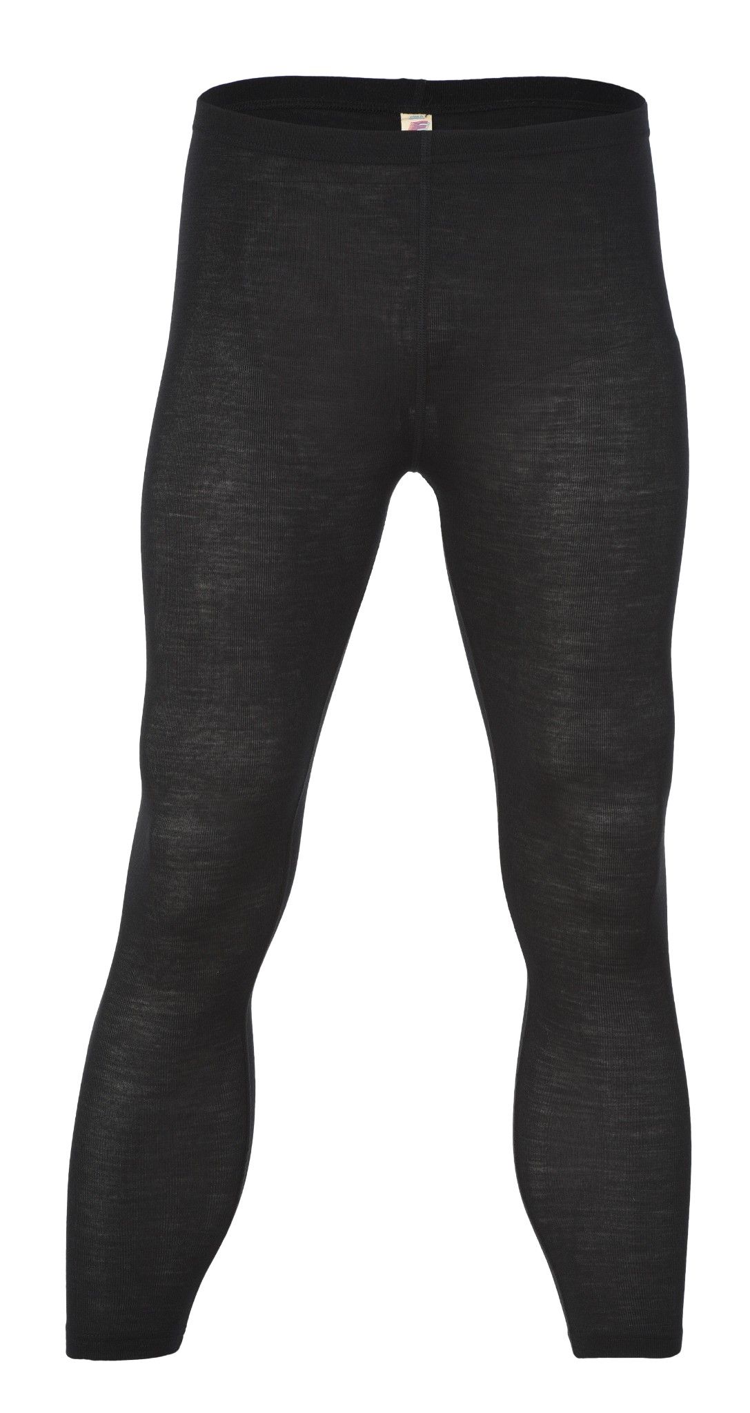 ENGEL Quần legging nam 70% Merino wool 30% Silk Black