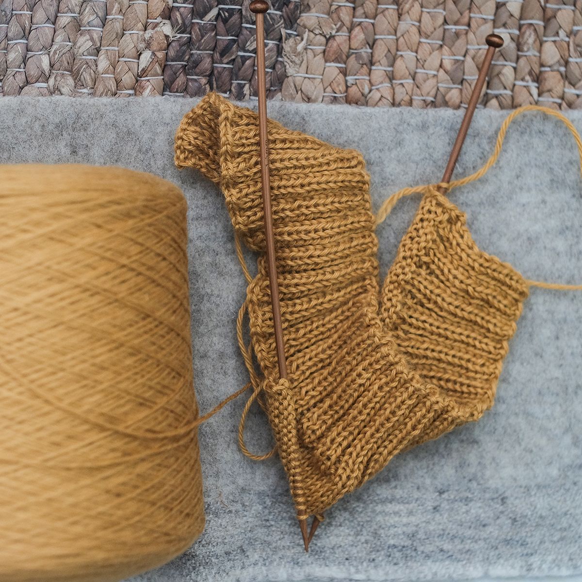 BABYTOLY Len Baby Alpaca Yellow