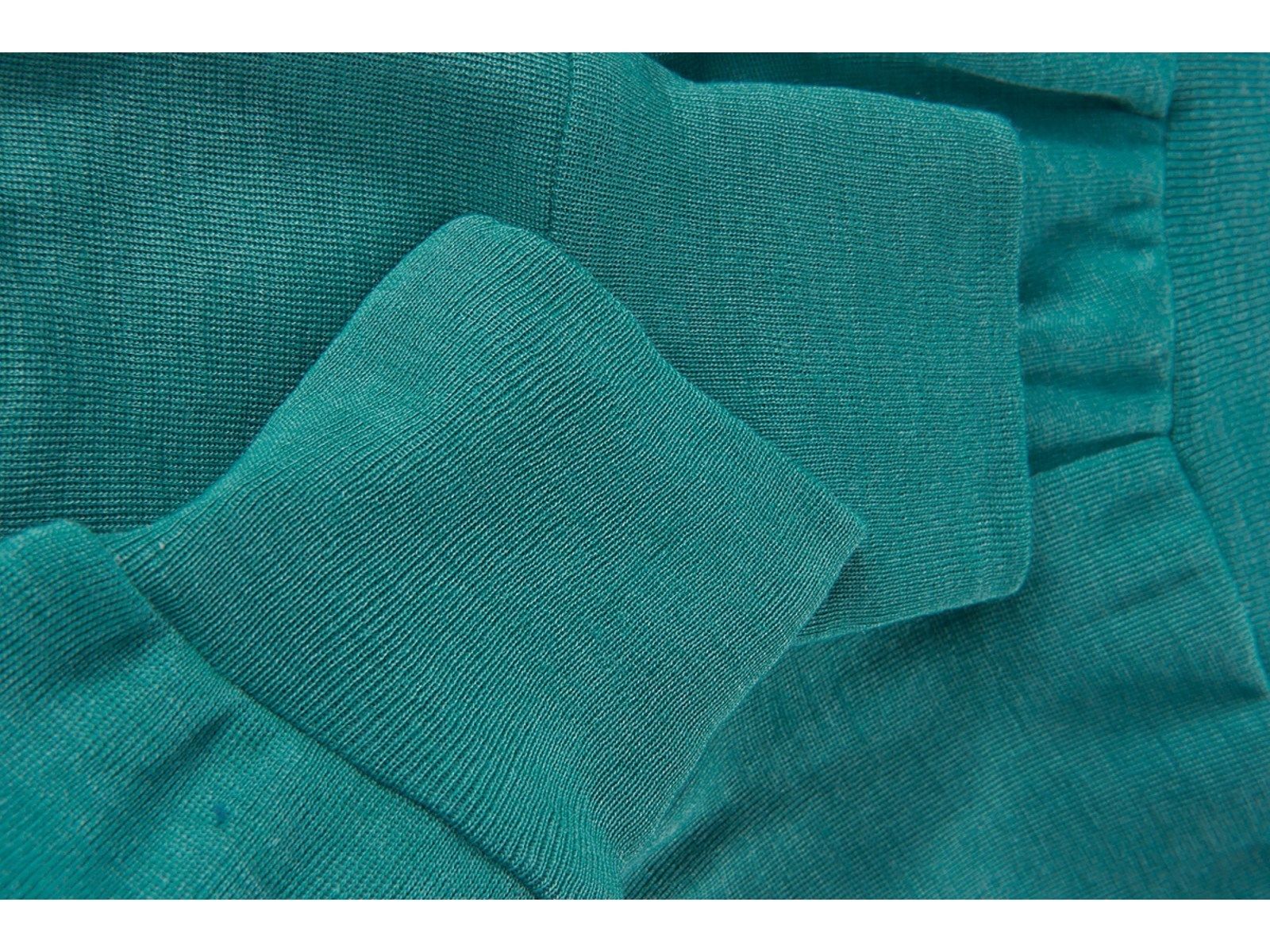 ENGEL Quần jogger lưng cao 70% Merino wool 30% silk Ice-blue