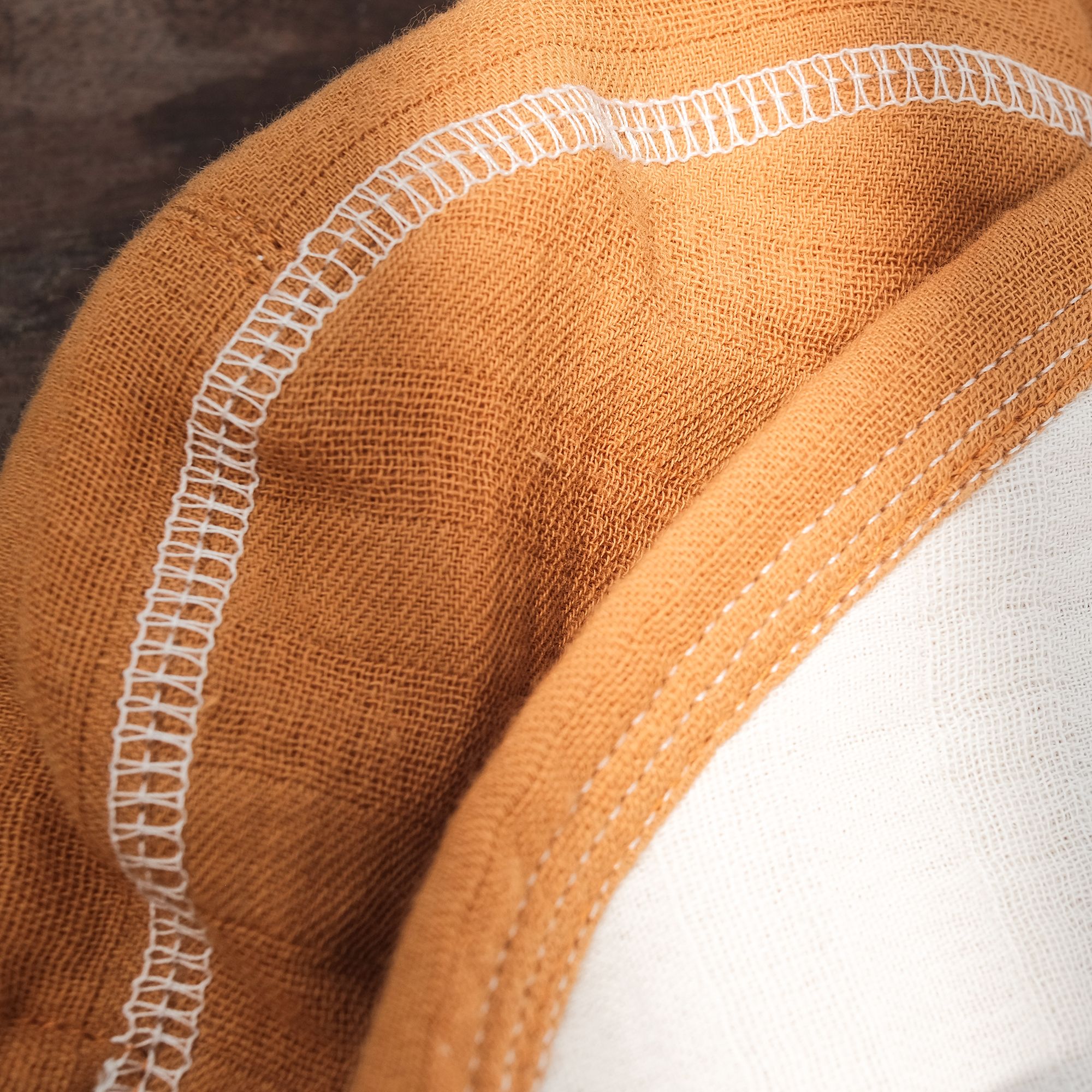 Nón ngủ gục | Mushroom Bonnet | Sudan brown | CHOI SEWING