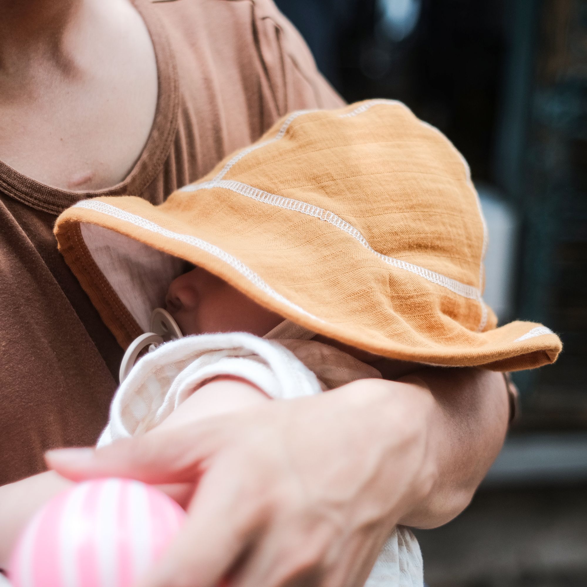 Nón ngủ gục | Mushroom Bonnet | Sudan brown | CHOI SEWING