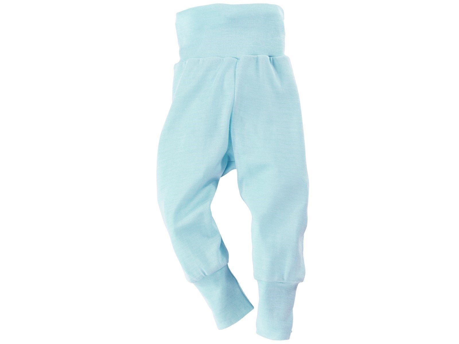 ENGEL Quần jogger lưng cao 70% Merino wool 30% silk Glacier