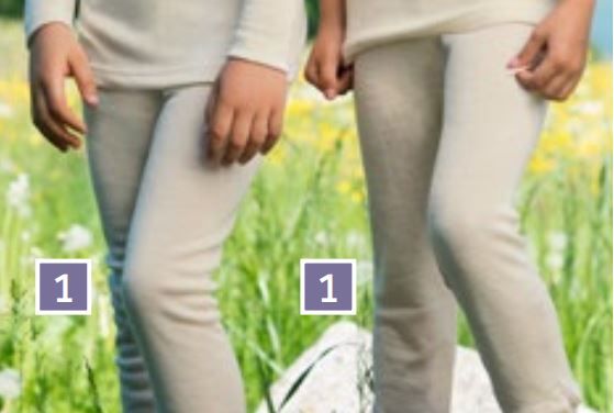 ENGEL Quần legging 70% Merino wool 30% Nature