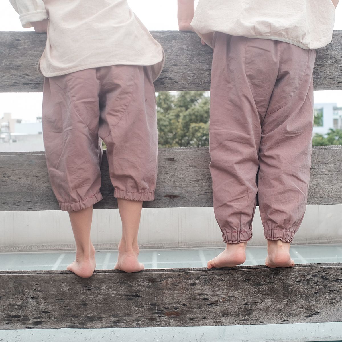 CHOI HANDMADE Quần jogger Carnelian