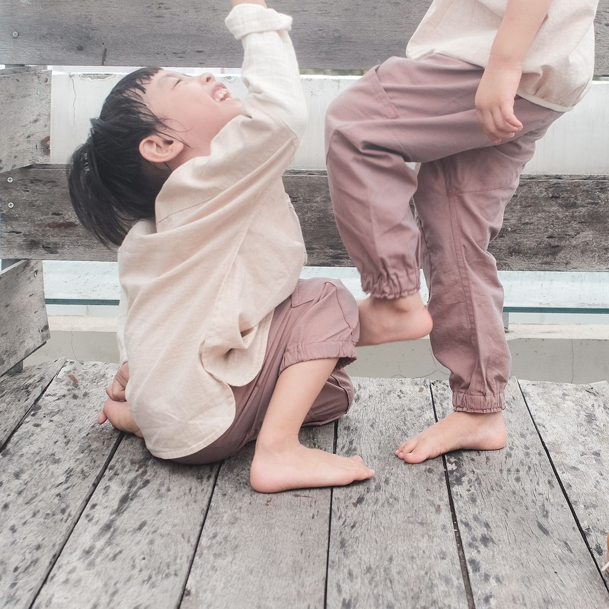 CHOI HANDMADE Quần jogger Carnelian