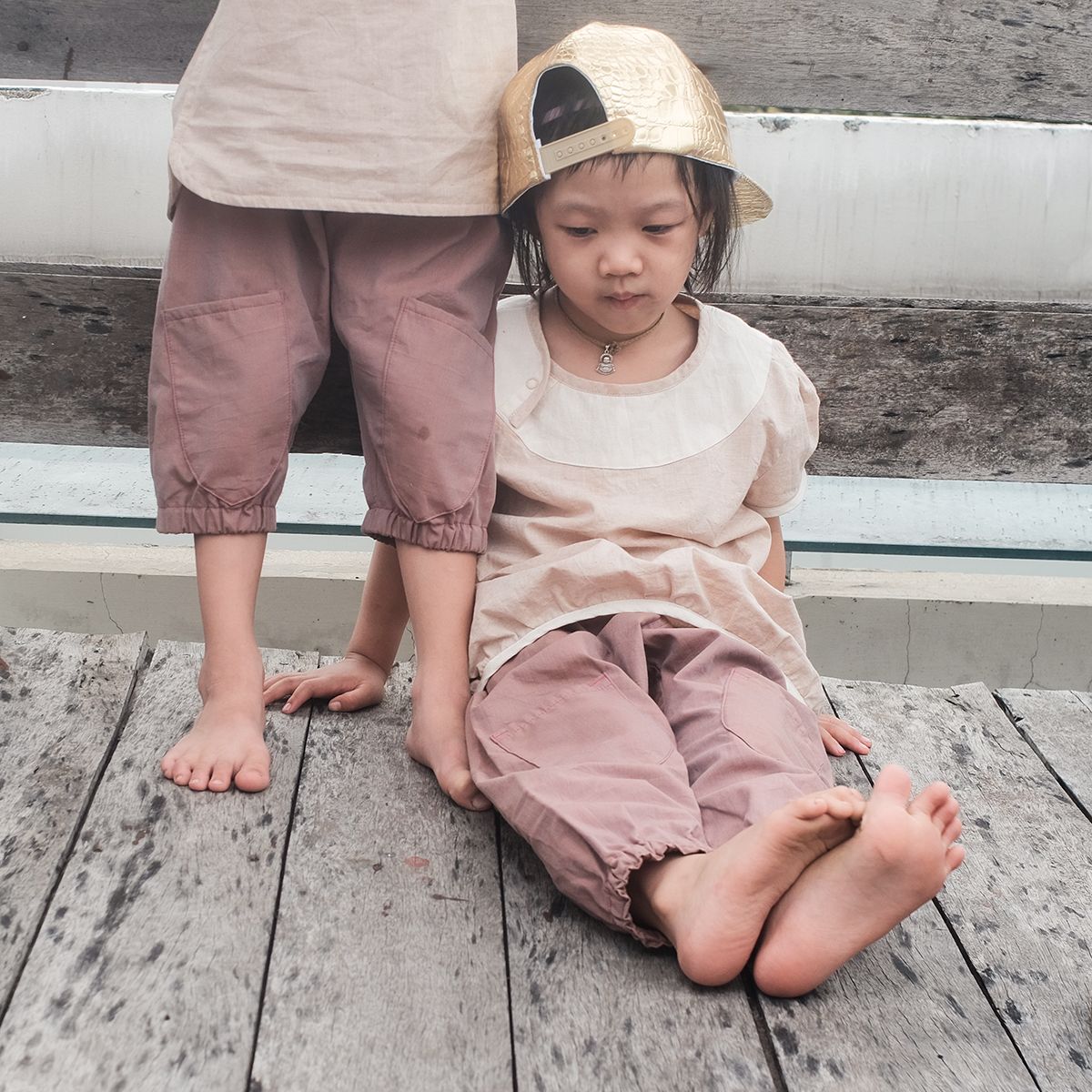 CHOI HANDMADE Quần jogger Carnelian