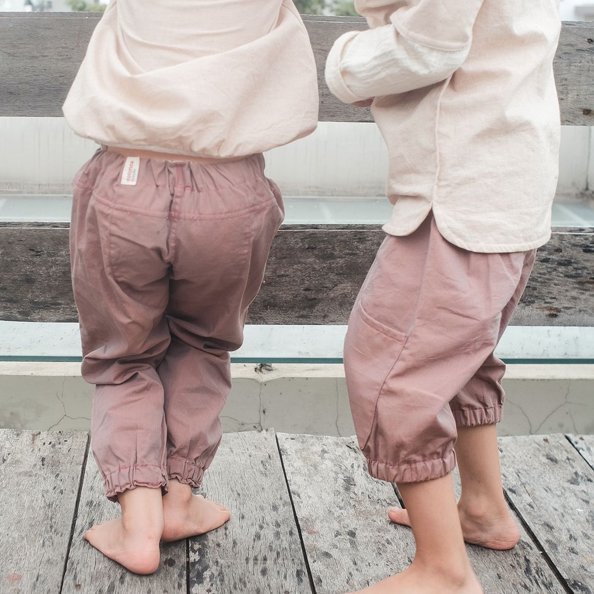 CHOI HANDMADE Quần jogger Carnelian
