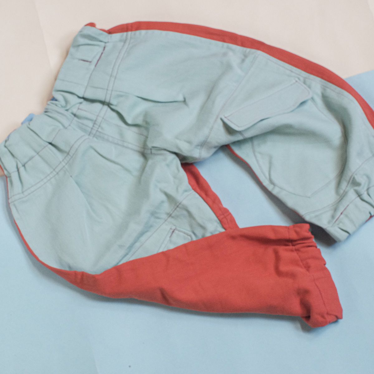 Quần bo gấu | Jogger | Mix color | CHOI SEWING