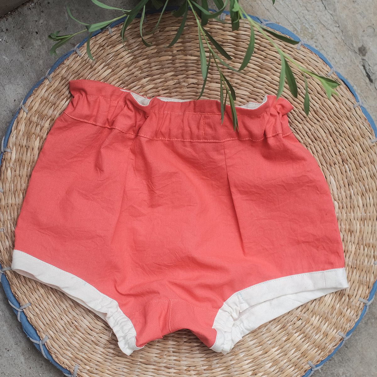 CHOI HANDMADE Bloomer bé gái Coral